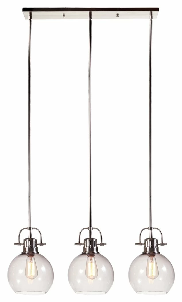 Deals 🌟 Ashley Furniture Johano - Gray - Glass Pendant Light (1/cn) 🥰 3 Ashley Furniture Johano - Gray - Glass Pendant Light (1/cn)