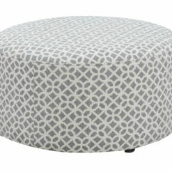 Emerald Home Walker Round Ottoman