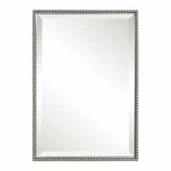 Uttermost Sherise Brushed Nickel Mirror