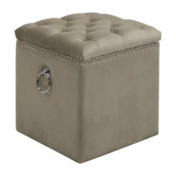 Uttermost Talullah Tufted Storage Ottoman Ottomans