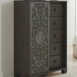 Ashley Furniture Chests Paxberry - Black - Dressing Chest