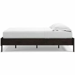 Ashley Furniture Piperton - Brown / Black - Full Platform Bed Beds