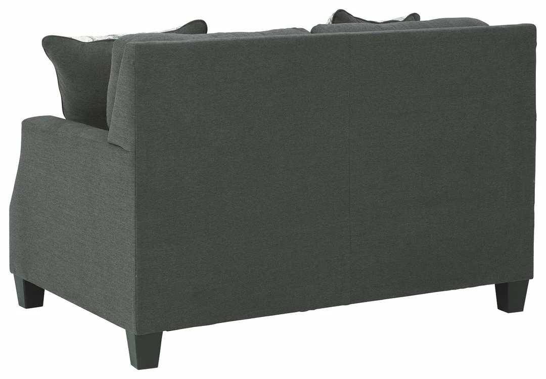 Cheapest ๐ฅฐ Ashley Furniture Bayonne - Gray Dark - Loveseat ๐ 6 Ashley Furniture Bayonne - Gray Dark - Loveseat