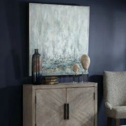 Accessories Uttermost Ghost Ship Hand Painted Art