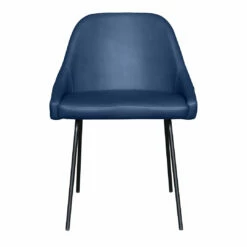 Moe's Home Collection Blaze Dining Chair Blue