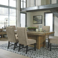 Ashley Furniture Sommerford - Black/brown - Dining Uph Side Chair (2/cn) Chairs