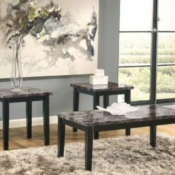 Ashley Furniture Maysville - Black - Occasional Table Set (3/cn) Tables