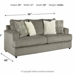 Ashley Furniture Soletren - Accented - Stationary Sofas