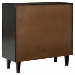 Ashley Furniture Ronlen - Brown/silver Finish - Accent Cabinet