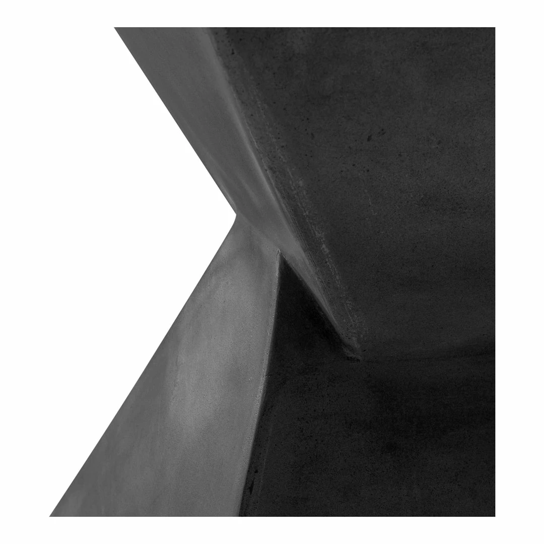 Outlet โ๏ธ Moe's Home Collection Xero Concrete Stool Lava Grey ๐ 4 Moe's Home Collection Xero Concrete Stool Lava Grey