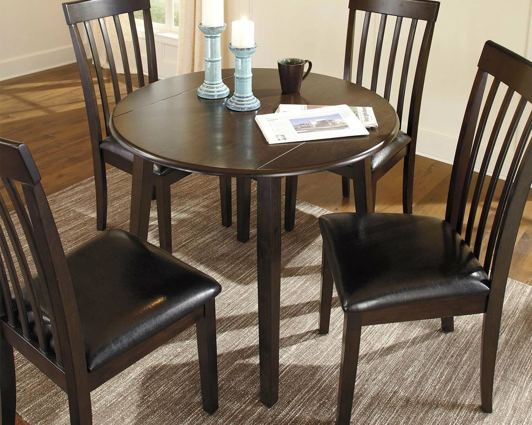 Best reviews of 🥰 Ashley Furniture Hammis - Dark Brown - Round Drm Drop Leaf Table Tables 🤩 7 Ashley Furniture Hammis - Dark Brown - Round Drm Drop Leaf Table Tables
