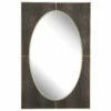 Accessories Uttermost Cyprus Gray Shagreen Mirror