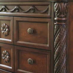 Ashley Furniture North - Dark Brown - Chest Chests