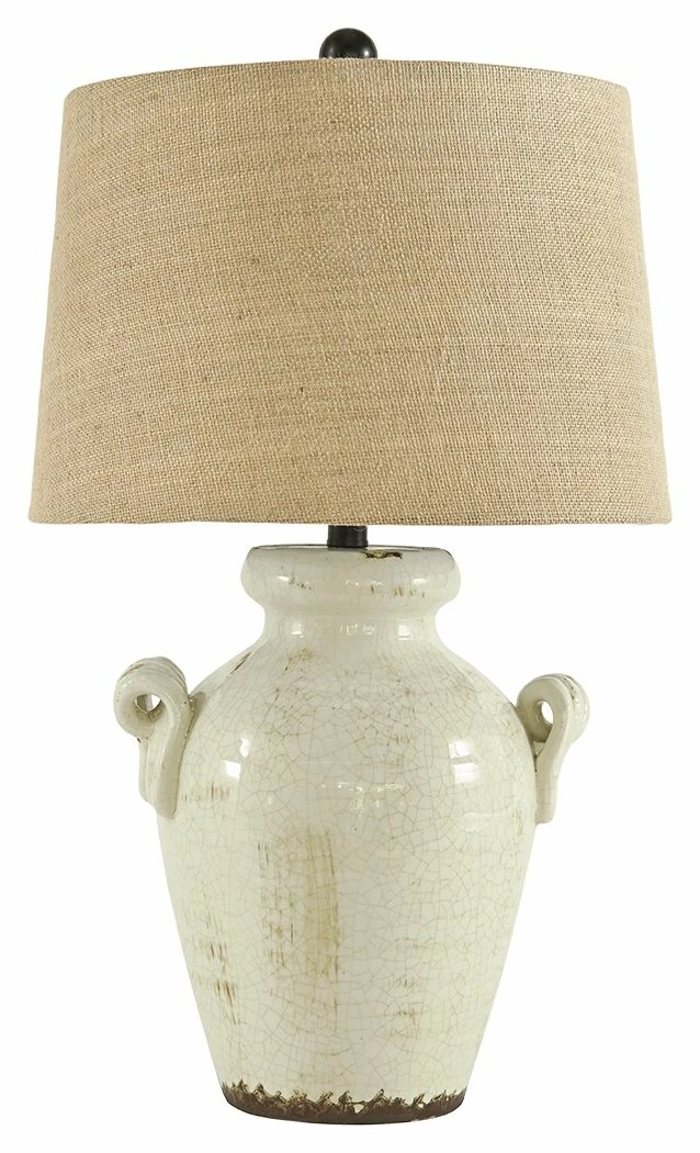 Best deal ✨ Ashley Furniture Accessories Emelda - Cream - Ceramic Table Lamp (1/cn) 🛒 3 Ashley Furniture Accessories Emelda - Cream - Ceramic Table Lamp (1/cn)