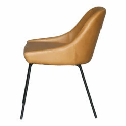 Moe's Home Collection Chairs Blaze Dining Chair Tan