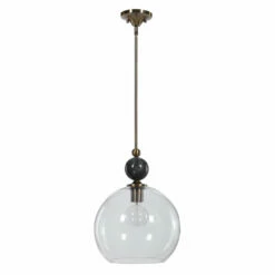 Hot Sale 🧨 Accessories Uttermost Mendota 1 Light Glass Pendant 🛒 10 Accessories Uttermost Mendota 1 Light Glass Pendant