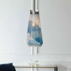 Uttermost Windswept Blue & White 1 Light Mini Pendant Accessories