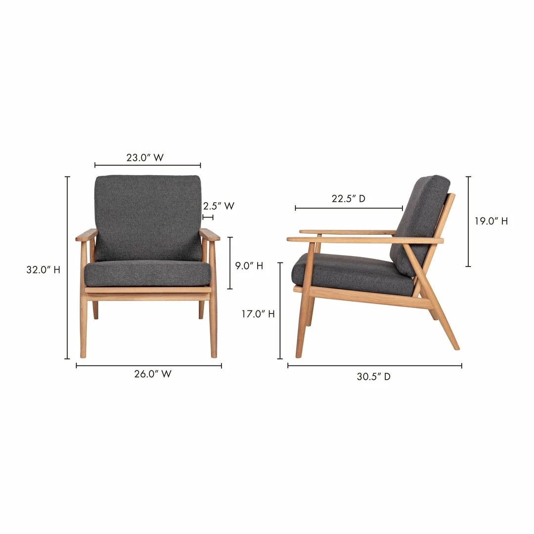Best reviews of ๐ Moe's Home Collection Chairs Harper Lounge Chair Anthracite ๐คฉ 7 Moe's Home Collection Chairs Harper Lounge Chair Anthracite
