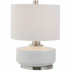 Accessories Uttermost Sailor Stripe White Table Lamp