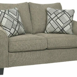 Benchcraft® Barnesley - Platinum - Loveseat Loveseats