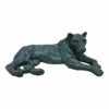 Moe's Home Collection Panthera Statue Small Black Table Decor