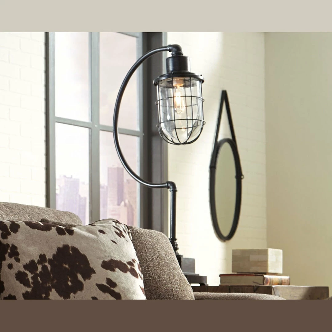 Best Sale ❤️ Ashley Furniture Jae - Antique Black - Metal Desk Lamp (1/cn) 🥰 10 Ashley Furniture Jae - Antique Black - Metal Desk Lamp (1/cn)