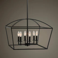 Uttermost Clayton 6 Light Lantern Pendant Accessories