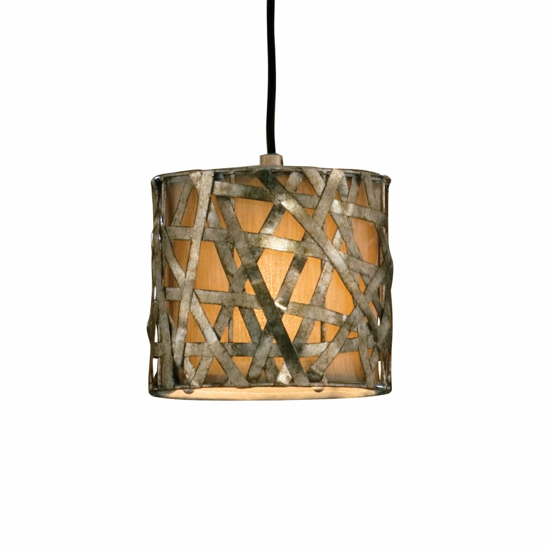 Budget 🔥 Accessories Uttermost Alita Champagne Mini Drum Pendant 🤩 4 Accessories Uttermost Alita Champagne Mini Drum Pendant