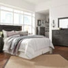 Top 10 ✨ Signature Design By Ashley® Brinxton - Charcoal - 👗 Dresser, Mirror, Panel Headboard 🎉 2 Signature Design By Ashley® Brinxton - Charcoal - Dresser, Mirror, Panel Headboard