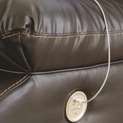 Ashley Furniture Reclining Furniture Denoron - High Style - Power Rocker Recliner