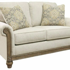 Ashley Furniture Stoneleigh - Alabaster - Loveseat Loveseats