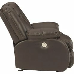 Ashley Furniture Reclining Furniture Denoron - High Style - Power Rocker Recliner