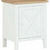 Ashley Furniture Gylesburg - White/brown - Accent Cabinet