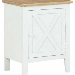 Ashley Furniture Gylesburg - White/brown - Accent Cabinet