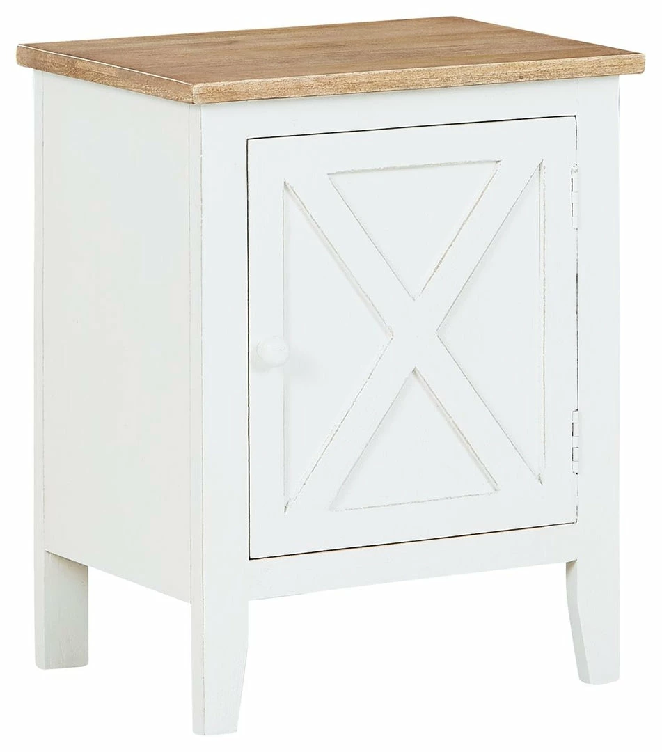 New ๐ Ashley Furniture Gylesburg - White/brown - Accent Cabinet ๐ 3 Ashley Furniture Gylesburg - White/brown - Accent Cabinet
