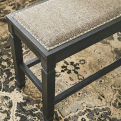 Top 10 🧨 Ashley Furniture Tyler - Antique Black - Dbl Counter Uph Bench (1/cn) Benches 👍 15 Ashley Furniture Tyler - Antique Black - Dbl Counter Uph Bench (1/cn) Benches