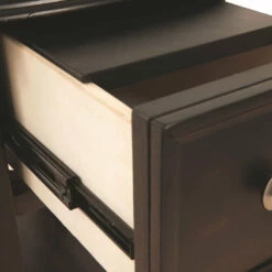 Ashley Furniture Breegin - Almost Black - Chair Side End Table Tables