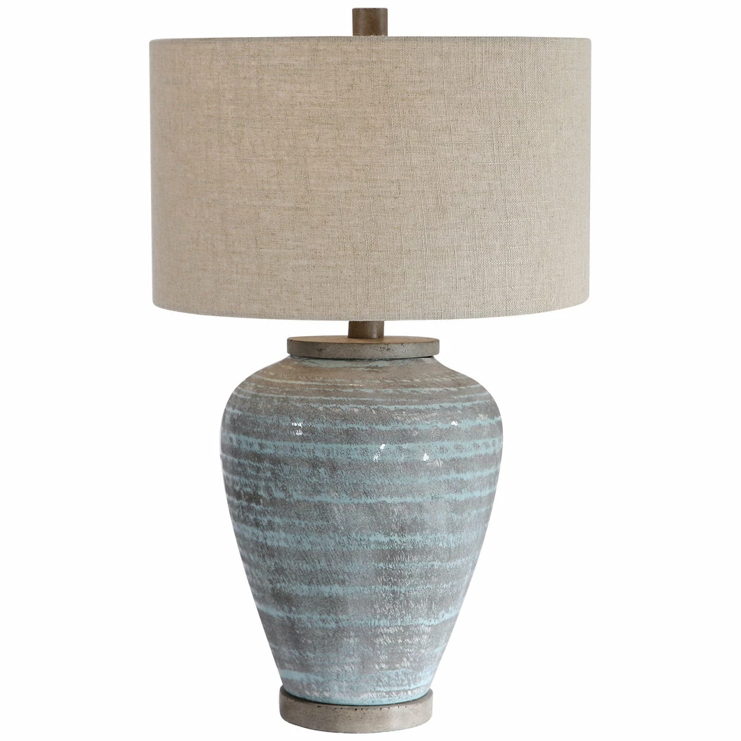 Discount ๐ Accessories Uttermost Pelia Light Aqua Table Lamp ๐ 3 Accessories Uttermost Pelia Light Aqua Table Lamp