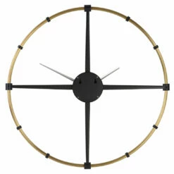 Uttermost Captain Industrial Wall Clock