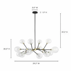 Moe's Home Collection Andromeda Pendant Light Accessories