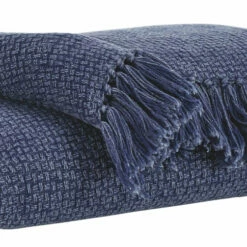 Ashley Furniture Yasmin - Navy - Throw (3/cs) Accessories