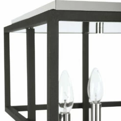 Accessories Uttermost Quadrangle 4 Light Flush Mount