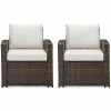 Ashley Furniture East - Dark Brown - Lounge Chair W/cushion (2/cn)