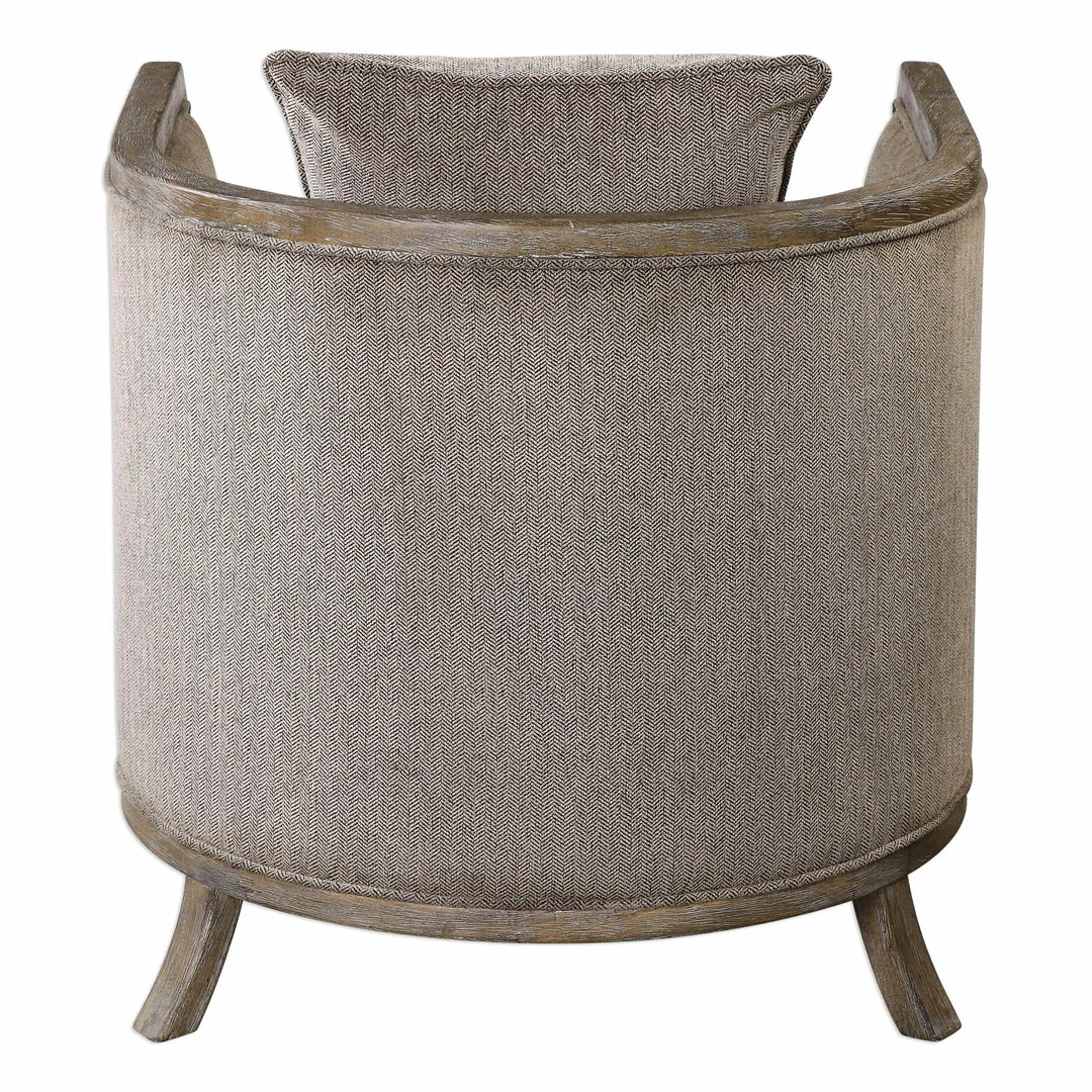 New โ๏ธ Uttermost Viaggio Gray Chenille Accent Chair ๐ฅ 7 Uttermost Viaggio Gray Chenille Accent Chair