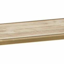 Ashley Furniture Accessories Elettra - Natural/gold Finish - Wall Shelf