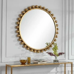 Best reviews of ๐ Uttermost Cyra Gold Round Mirror ๐คฉ 14 Uttermost Cyra Gold Round Mirror