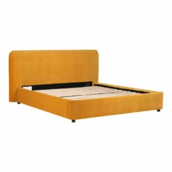 Moe's Home Collection Samara Queen Bed Mustard Beds