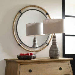 Uttermost Melville Coastal Round Mirror Accessories