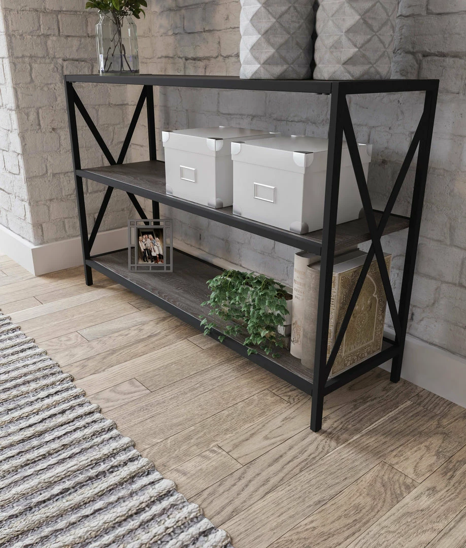 Brand new 💯 Ashley Furniture Bookcases Freedan - Grayish Brown - Bookshelf ✨ 4 Ashley Furniture Bookcases Freedan - Grayish Brown - Bookshelf