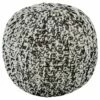 Ashley Furniture Latricia - Black/white - Pouf